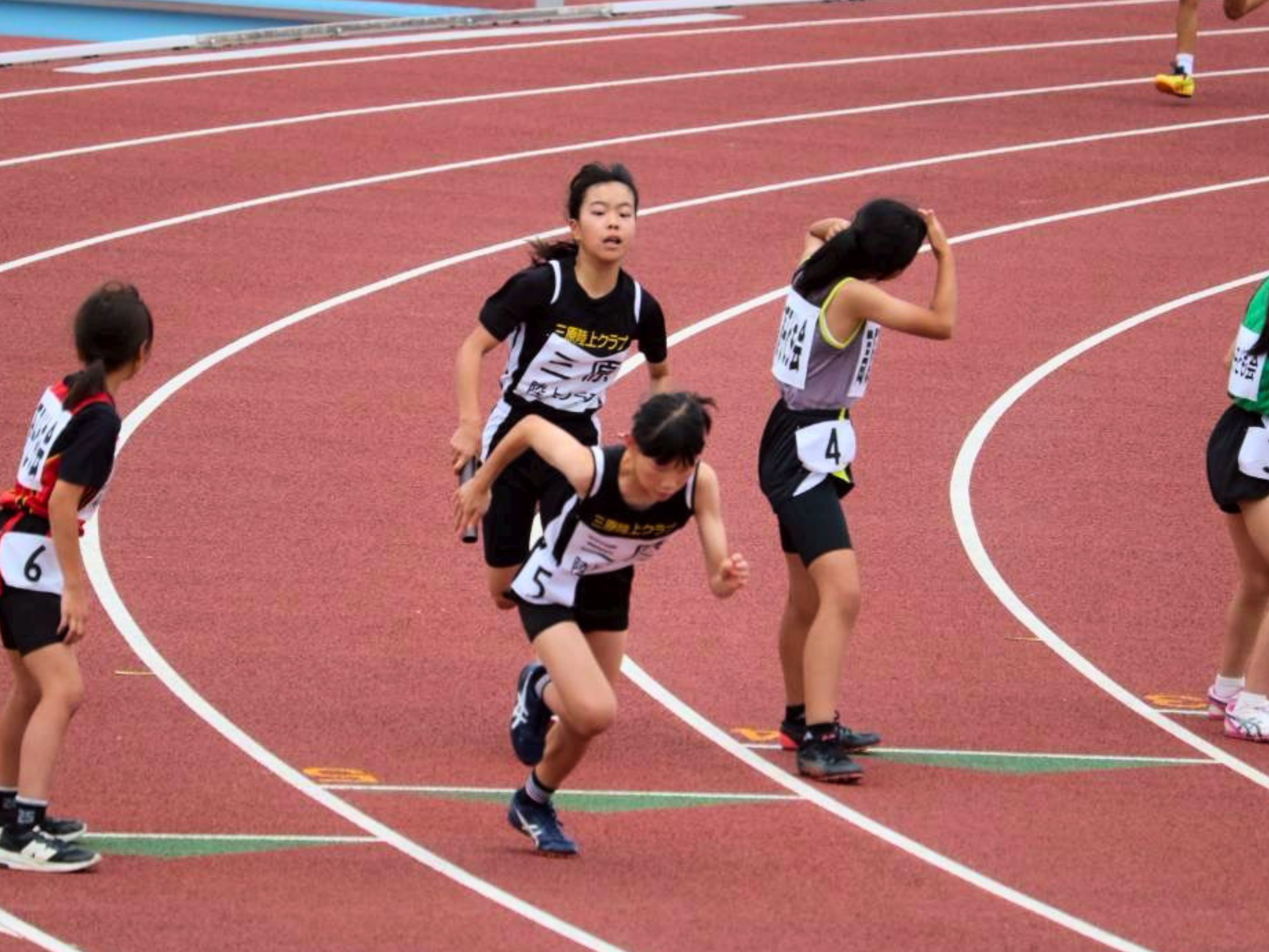 女子リレー